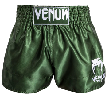 Venum Kickboxing Shorts Classic Khaki/White