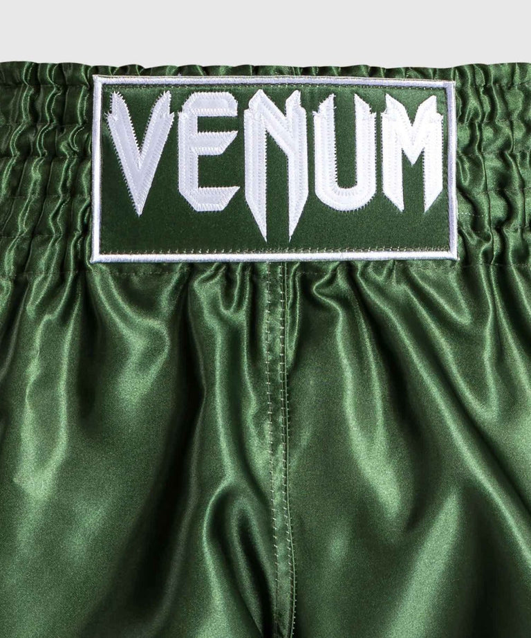 Venum Kickboxing Shorts Classic Khaki/White