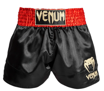 Venum Kickboxing Shorts Classic Red/Black/Gold