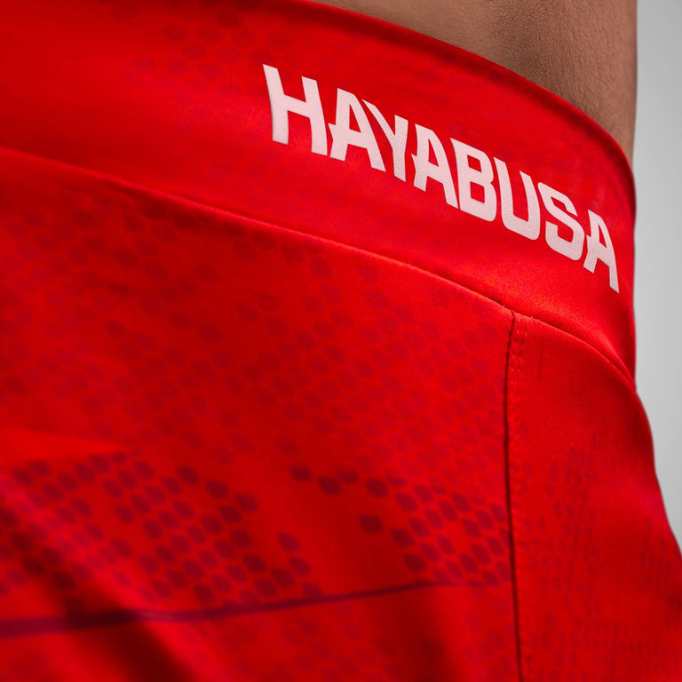 Hayabusa Kickboxing shorts Arrow Red