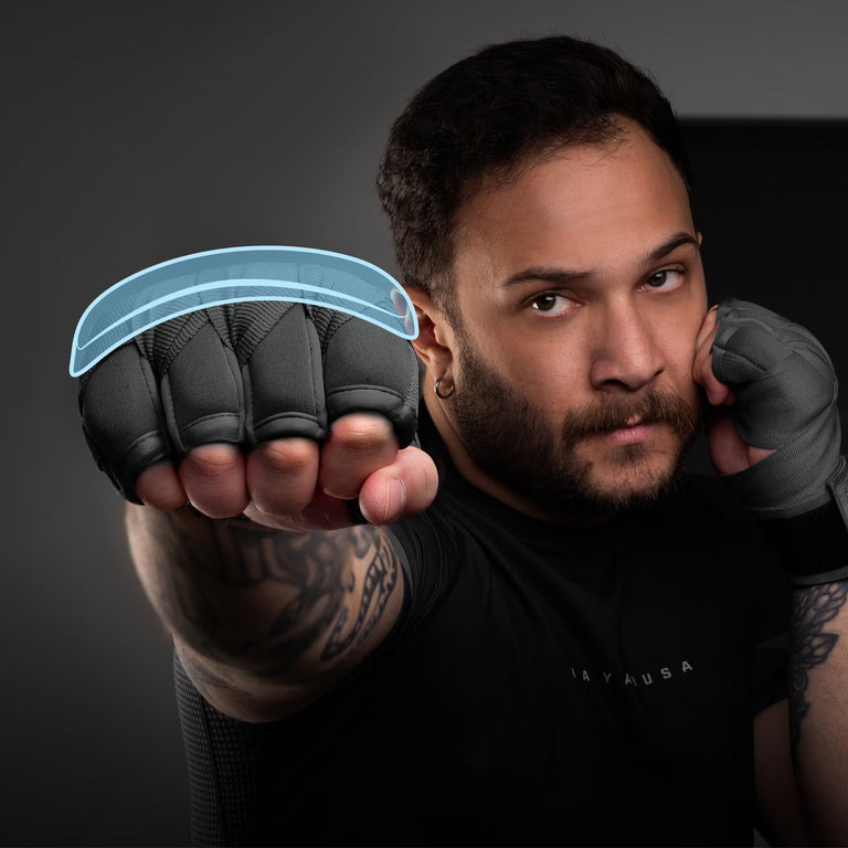 Hayabusa Knuckle protector and wrap 2in1 Grey