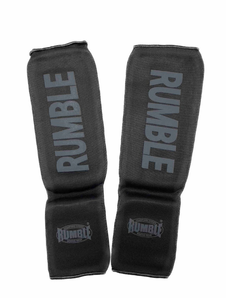 Rumble Shin Guards Sleeve 3.0 Black-Grey