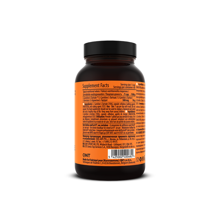 QNT L-Carnitine caps 500mg 60 caps