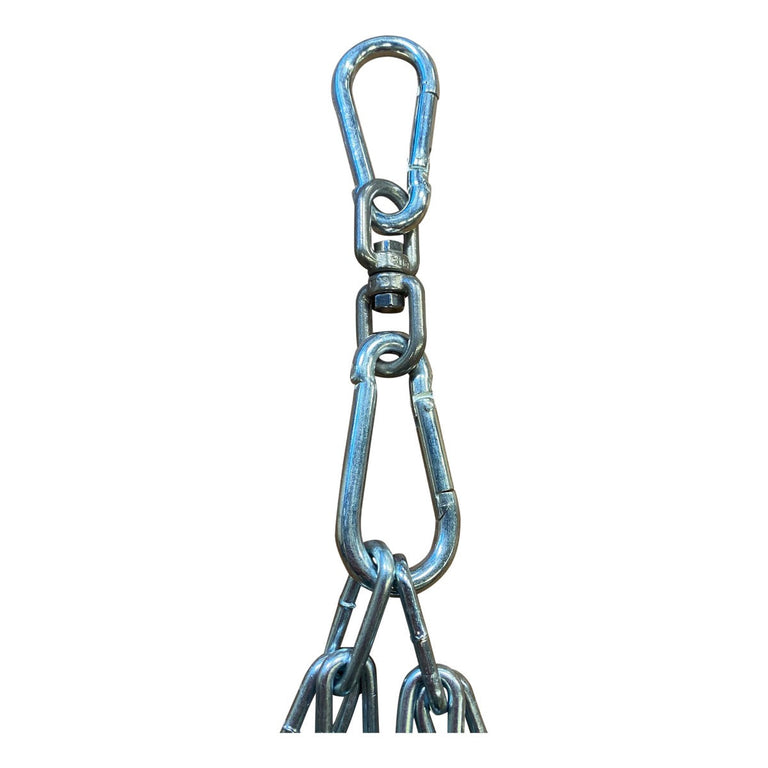 Rumble Punching Bag Chain Luxury 4 Point Chain with Stainless Steel Swivel