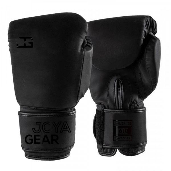 Joya Gear Boxing Gloves MAX Full Black PU