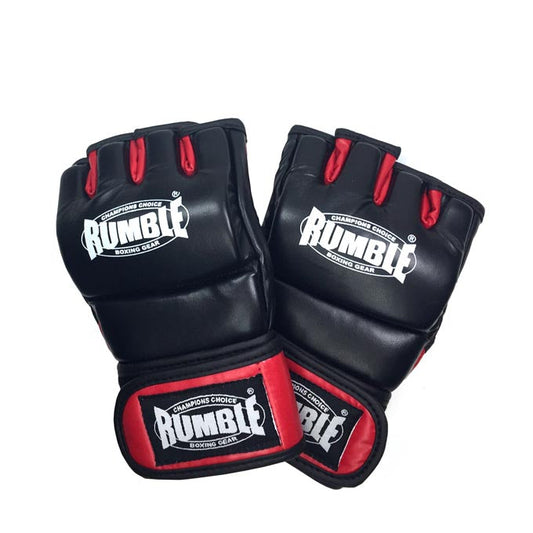 Rumble MMA Gloves PU Ready 2.0 Black-Red