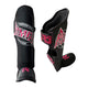 Rumble Shin Guards Kids Camo Black/Pink Junior