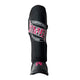 Rumble Shin Guards Kids Camo Black/Pink Junior