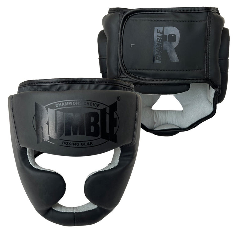 Rumble Headgear Junior Black-Black