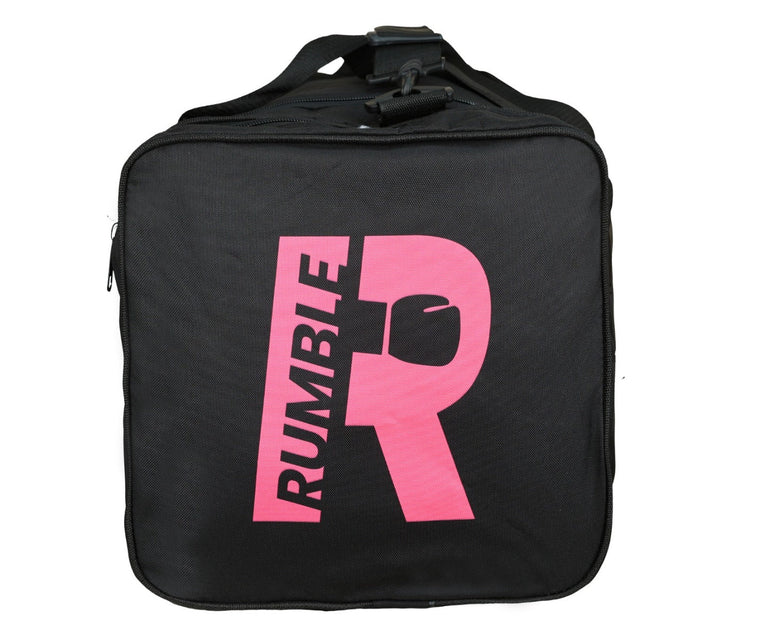 Rumble Kickboxing Set Kids Camo Black/Pink + Head guard + Sports bag + Clothing set