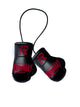 Rumble Mini Boxing Gloves Black/Red 2.0
