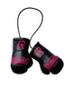 Rumble Mini Boxing Gloves Black/Pink 2.0