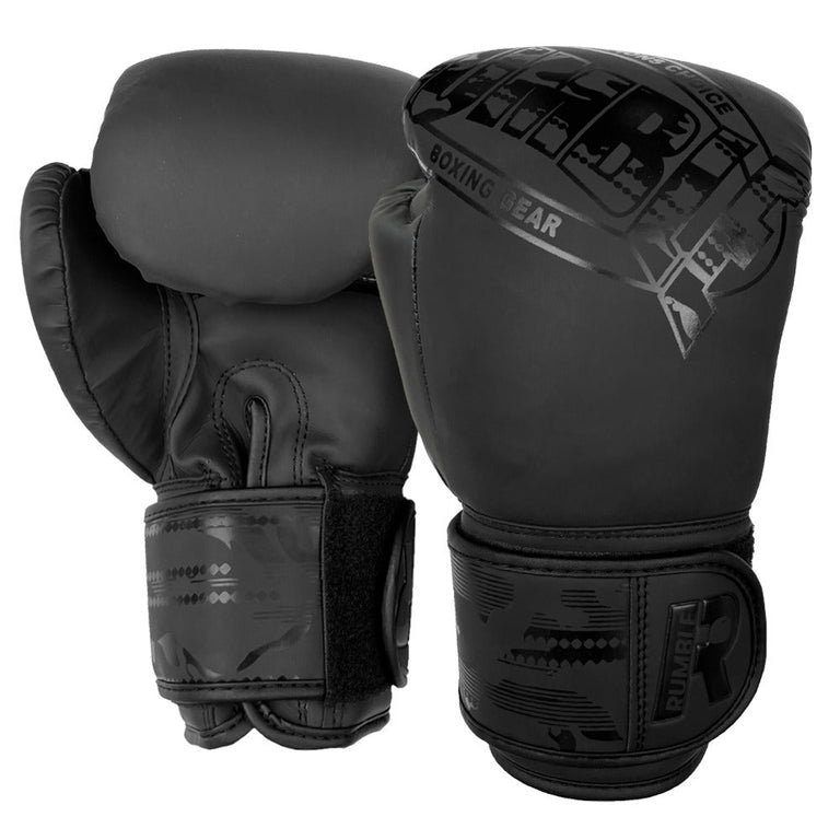 Rumble Boxing Gloves Kids Camo Black/Black