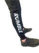 Rumble Poly Pants Black-White