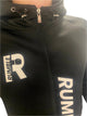 Rumble Poly Jacket Black-White