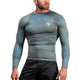 Hayabusa Rashguard Long Sleeve Fusion Grey/Aqua