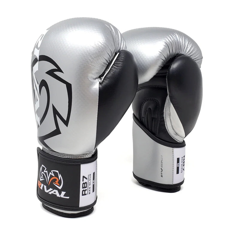 Rival Bag Gloves RB7 Silver/Black