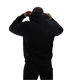 Rival Sweater Oversized Hoodie Black
