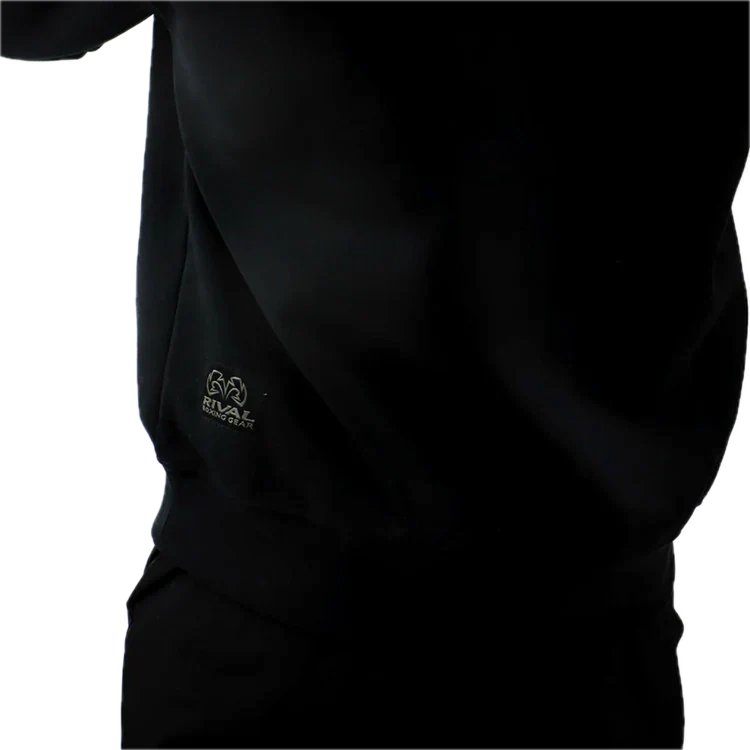 Rival Sweater Oversized Hoodie Black