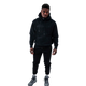 Rival Sweater Oversized Hoodie Black