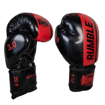 Rumble Boxing gloves Junior PU 3.0 Black-Red