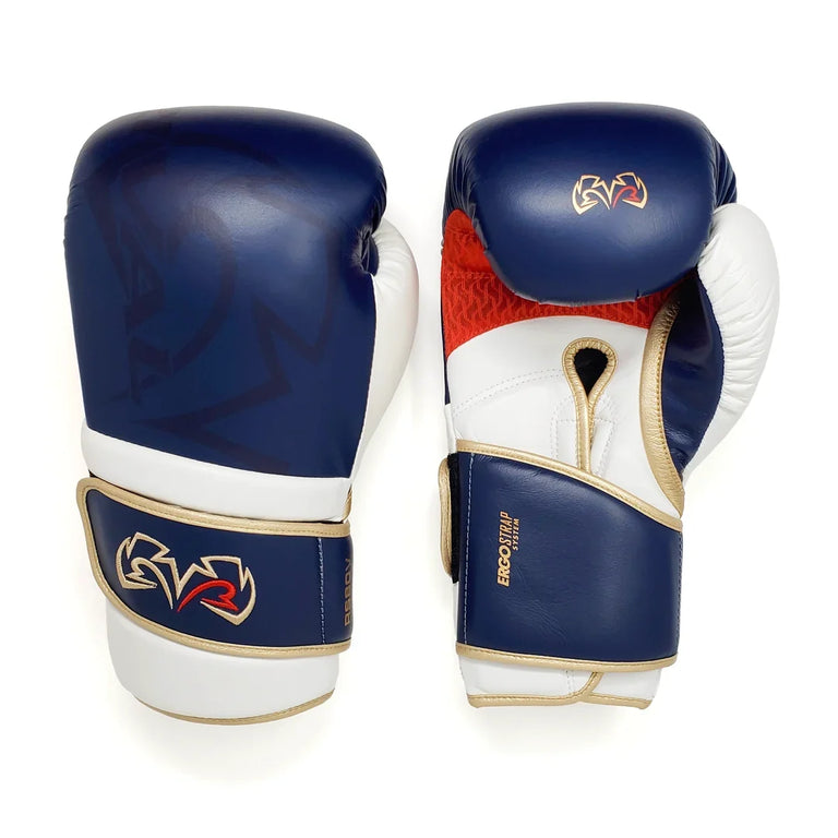 Rival Boxing Gloves RS80V Impulse Sparring Navy