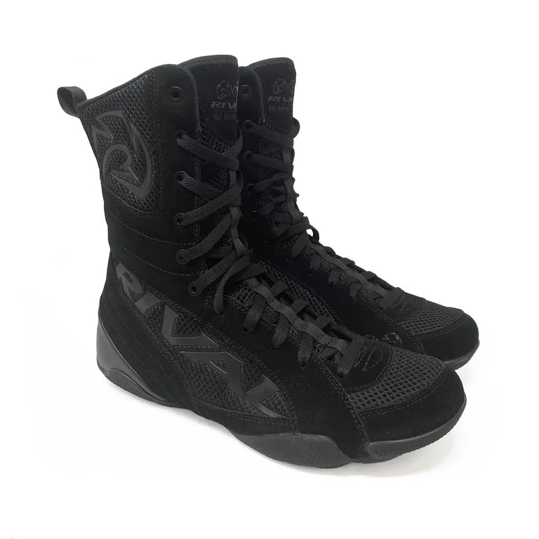 RSX Guerrero High-Top boxing shoes Black