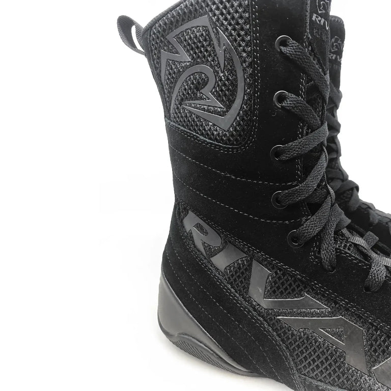 RSX Guerrero High-Top boxing shoes Black