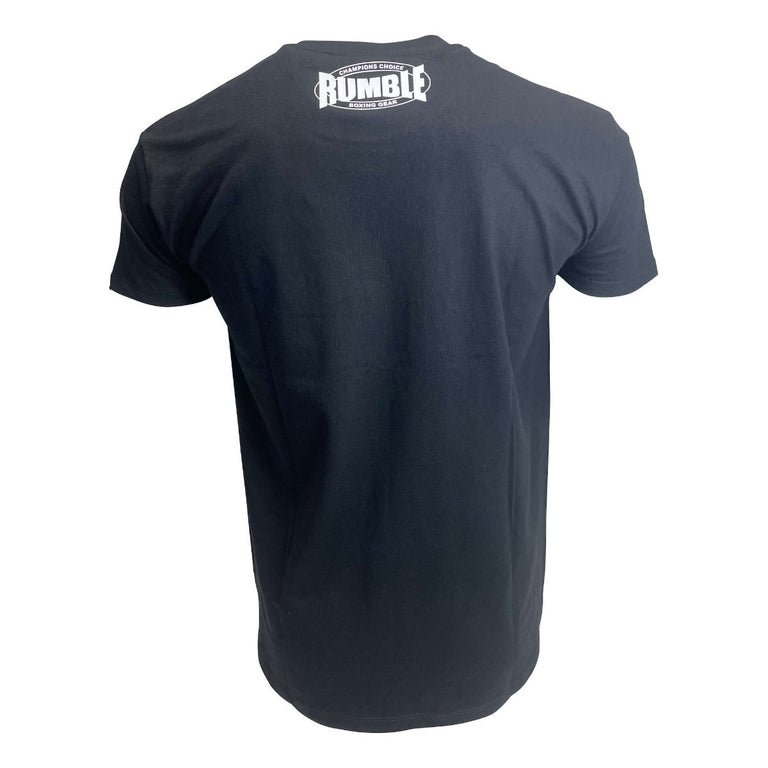 RUMBLE T-SHIRT MODEL RT-26 BLACK-WHITE