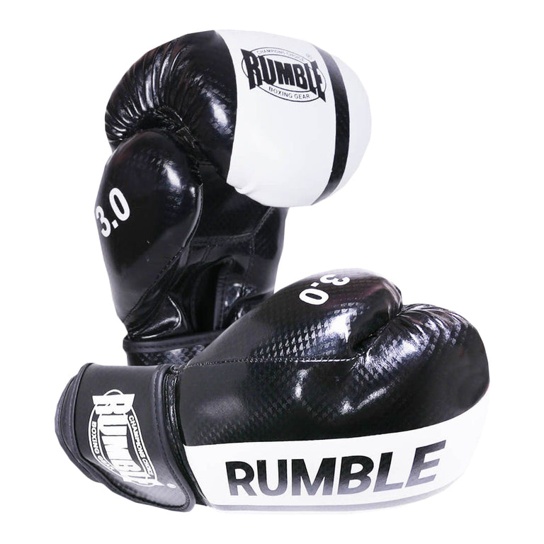 Rumble Kickboxing Set Ready PU Senior Black/White