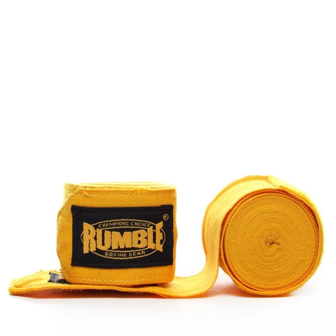 Rumble Hand Wrap Elastic Yellow
