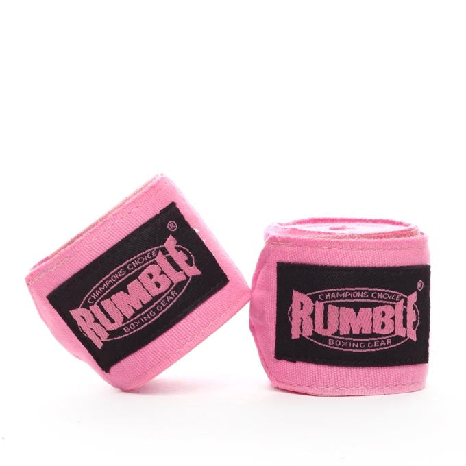 Rumble Hand Wrap Elastic Pink