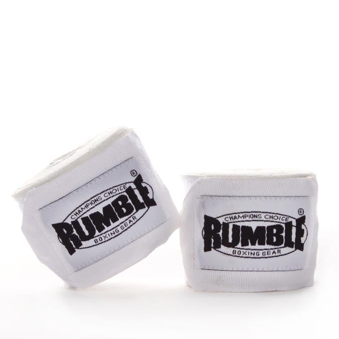 Rumble Hand wrap Elastic White