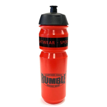 Rumble Water Bottle Red-Black