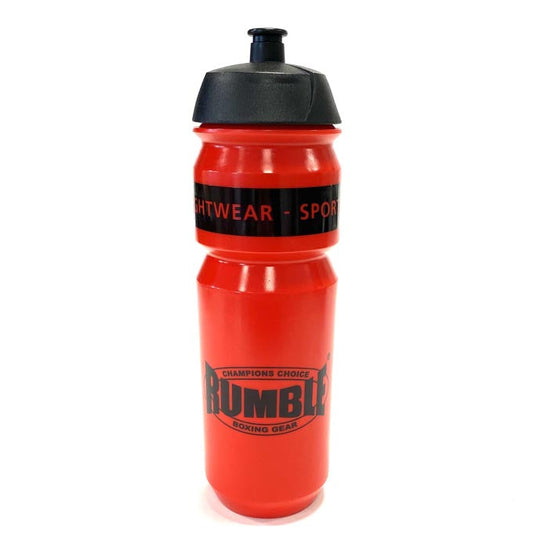 Rumble Water Bottle Red-Black