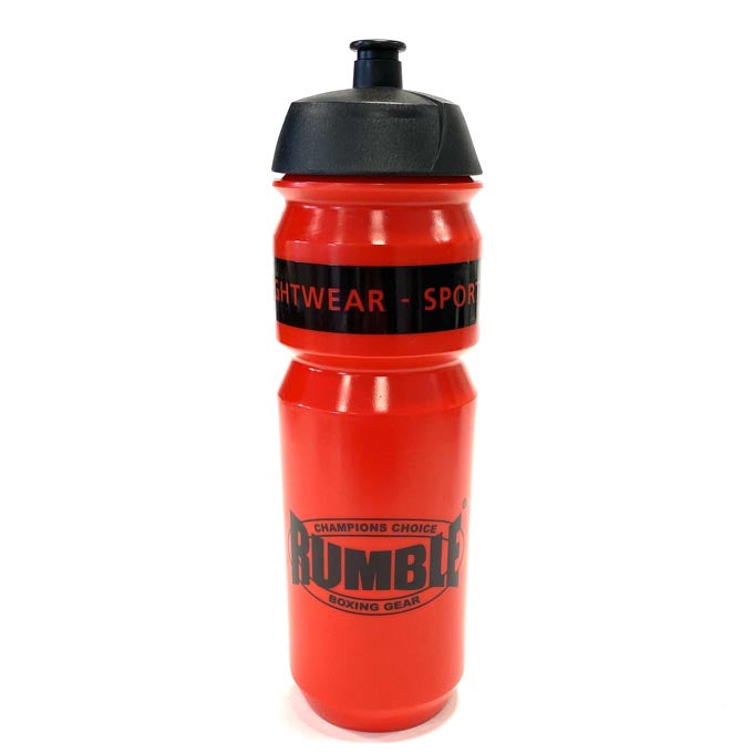 Rumble Water Bottle Red-Black