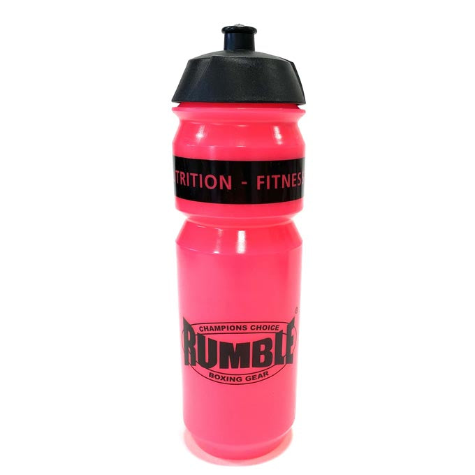 Rumble Water Bottle Pink-Black