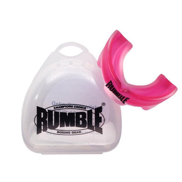 Rumble Mouth Guard Special with Gel Pink Senior