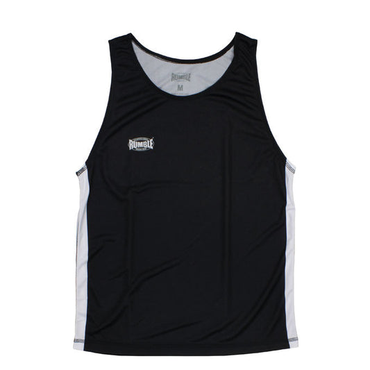 Rumble Boxing Singlet Black RTSB-3