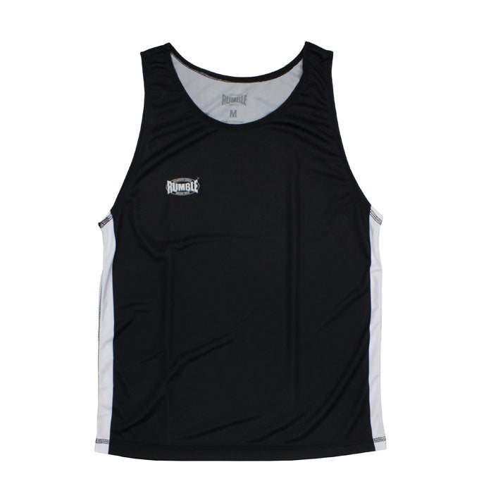 Rumble Boxing Singlet Black RTSB-3
