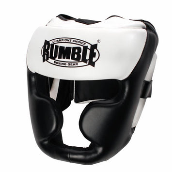 Rumble Headguard PU SPECIAL 2.0 Black-White