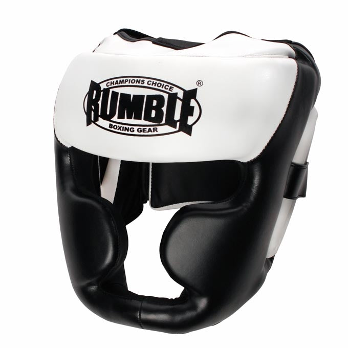 Rumble Headguard PU SPECIAL 2.0 Black-White
