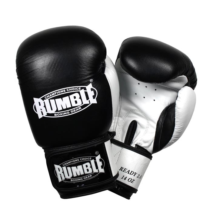Rumble Kick-Thai boxing package Ready 2.0 black-White