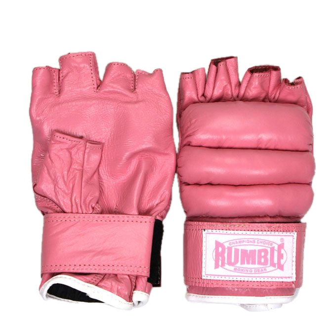 Mitt Rumble Kick-Fun Leather Pink