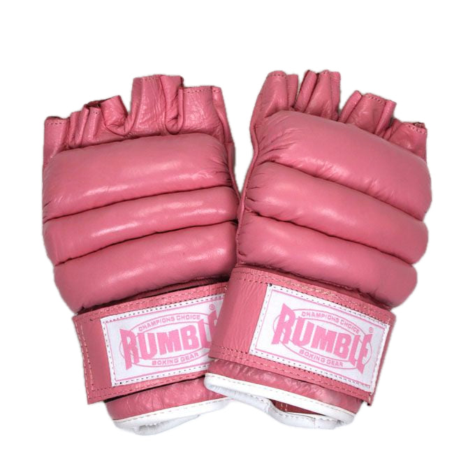 Mitt Rumble Kick-Fun Leather Pink