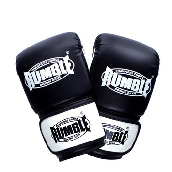 Rumble Boxing gloves PU Punch 2.0 Black/White