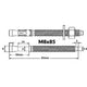 Wedge Bolt M8 x 85mm Rumble