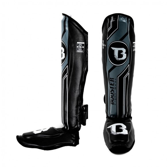 Booster Shin Guard BSG V9 BLACK/GREY