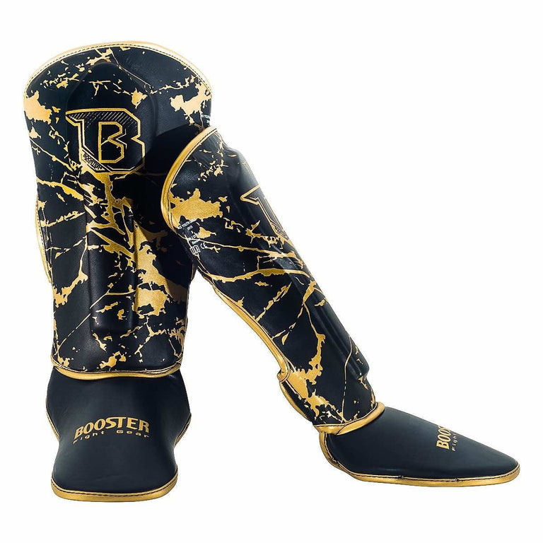 Booster Shin guards SG Youth Marble Gold