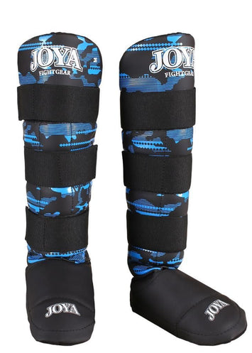 Joya Gear Shin Guards Camo V2 Blue